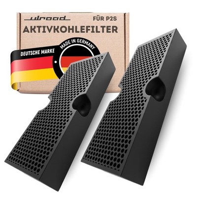 2 Stück Filter passend für Bambu Lab P2S 3D-Drucker Aktivkohlefilter Zubehör