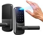 Palm Vein Recognition Smart Lock Keyless Entry Keypad Smart Door Lock w/Handle