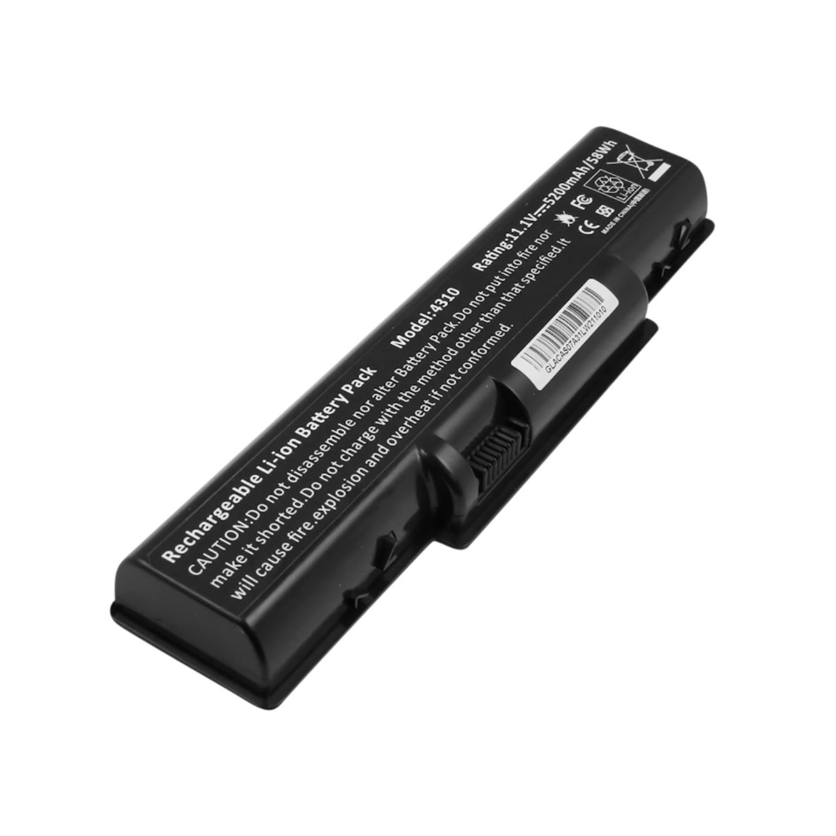 Batterie compatible Acer Aspire 4310 Avizar 11.1V 58Wh accumulateur