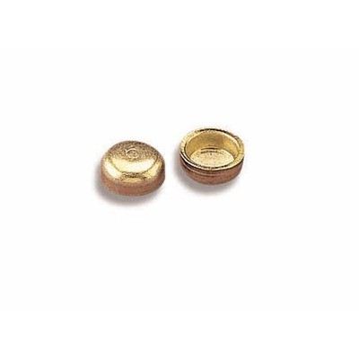 Holley 26-111-10, Carburetor Metering Block Plug Set of 10 Brass Performance