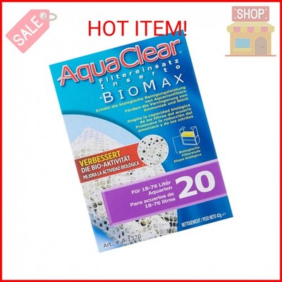 Aqua Clear AquaClear 20 BioMax, Aquarium Filter Replacement Media, A1370A1