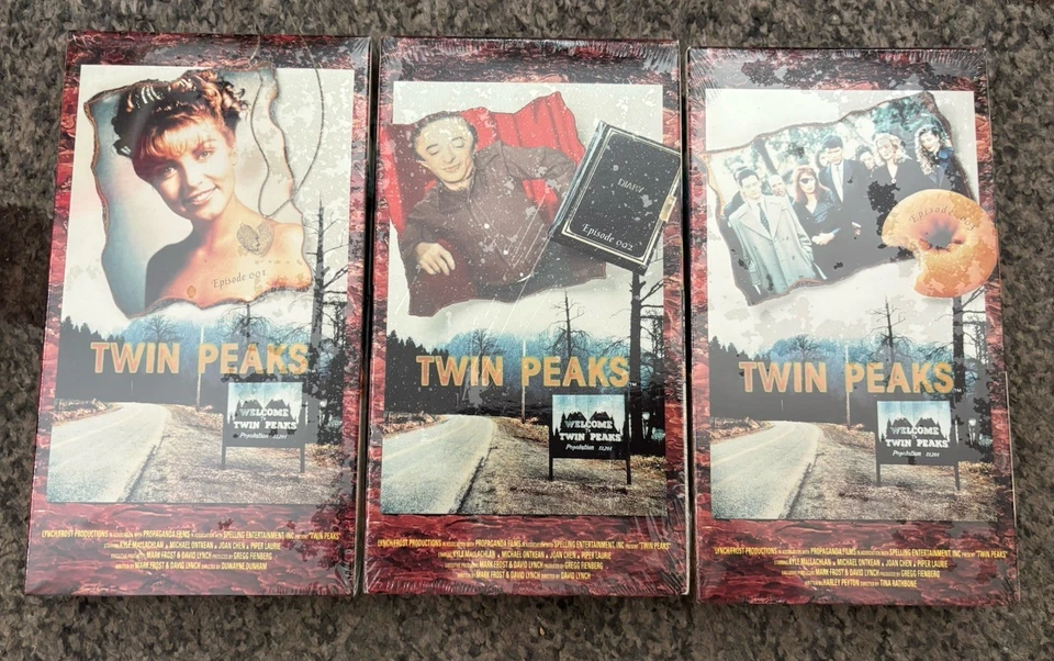 Twin Peaks VHS 7 Tape Box Set Original 7 Episodes SEALED! David Lynch Show - Image 3 of 4