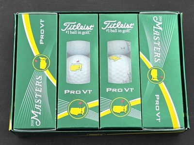 Ultra Rare! 2016 Master's Logo PRO V1 Golf Balls! Augusta! 1 Dozen! Lowest BIN! 