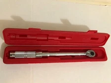 STANLEY PROTO 6006C TORQUE WRENCH 3/8'' DRIVE 10-80 FT LB IN HARD CASE