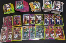 2025 Topps Chrome Football Xfractor Lot of 227  Pink, Lime, Base, and Inserts