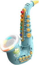 Light Sound Kids Saxophone Toy - Musical Instrument for Toddlers