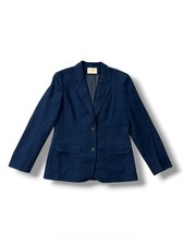 Vintage Pendleton Wool Blazer 8 Navy Blue Virgin Wool Heritage Preppy USA