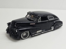 Jada - 1947 Chevrolet Aerosedan Fleetline Black 124 - Worn - Missing Parts Jada - 1947 Chevrolet Aerosedan Fleetline Black 124 - Worn - Missing Parts