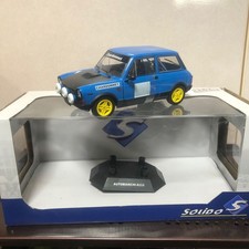 1/18 Solido Abarth Autobianchi A112 Blue Mk5 Minicar