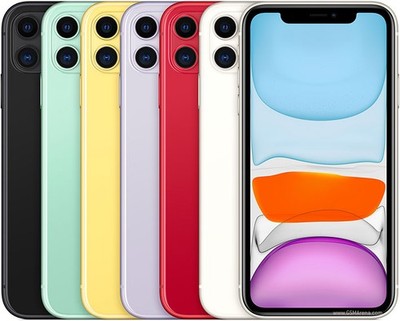 Apple iPhone 11 - 64GB - Yellow (Unlocked) A2221 (CDMA + GSM) for