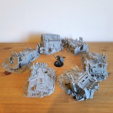 Infernal Destroyed Tanks Scatter Terrain Scenery | Wargaming Terrain Scenery