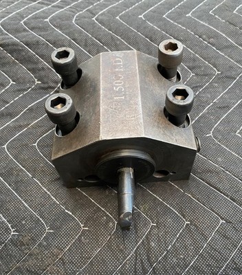 HAAS Tool Holder Block 1.500 I.D. w/Reducing Sleeve, Carbide Tipped Cutting Tool