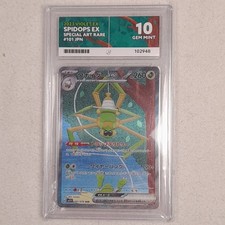 Japanese 101/078 Spidops ex sv1V Violet ex Pokémon Holo Card TCG 10 Gem Mint SAR