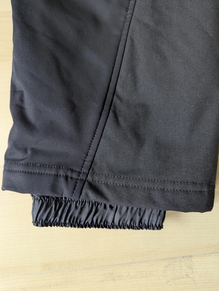 Pantalones Sierra Designs Polartex ajustados forrados de vellón para nieve negros pequeños hechos en EE. UU. Foto 4 de 4