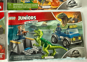 Lego Juniors Manuals ~10757 & 10757 Jurassic,  10754 Spider Man, & 10722 Ninjago