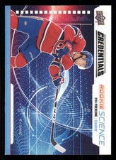 2019-20 Upper Deck Credentials Rookie Science #RS02 Ryan Poehling