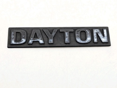 #ad DAYTON LOGO BADGE SIGN SYMBOL EMBLEM DESIGN ORNAMENT $19.99