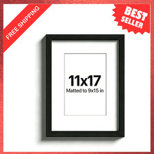 Black Wood Picture Frame Gallery Wall Set