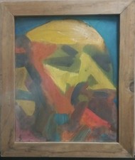 MARIO SANGIOVANNI QUADRO DIPINTO  NAPOLI POZZUOLI MODERNA