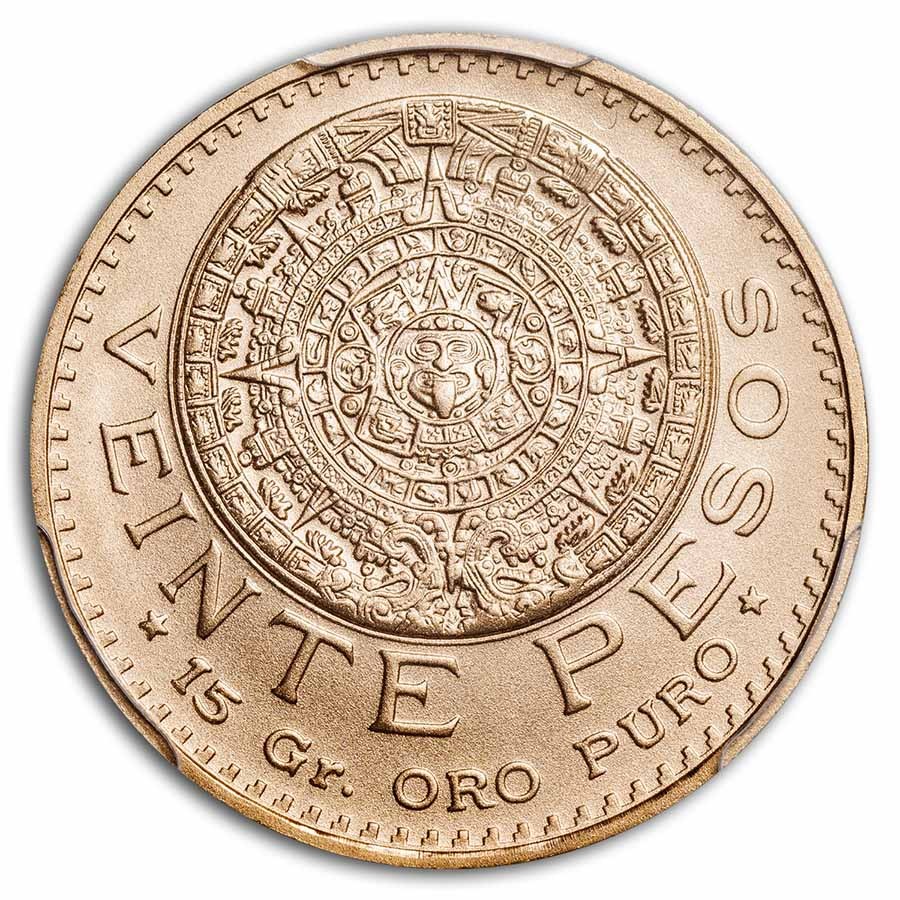 1959 Mexico Gold 20 Pesos MS-70 PCGS (New Die Restrike) | eBay