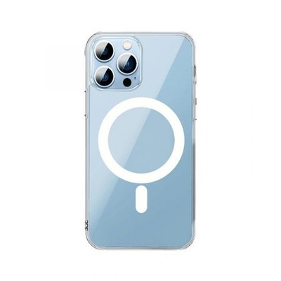 iPhone 15 - Wiwu - Magnetic WC Magnet Clear Crystal Case