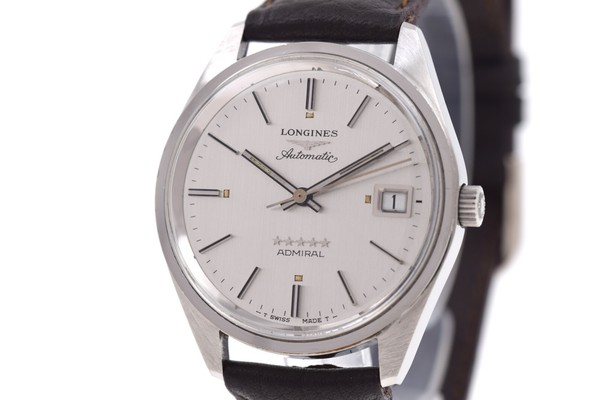 LONGINES Admiral 5 Star Automatic Vintage Watch Ref. 8336 Caliber 505 (SO1592)