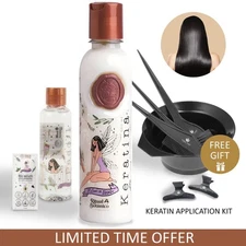 Ritual Botánico Organic Keratin Hair Straightening Treatment, Keratina – 250ml