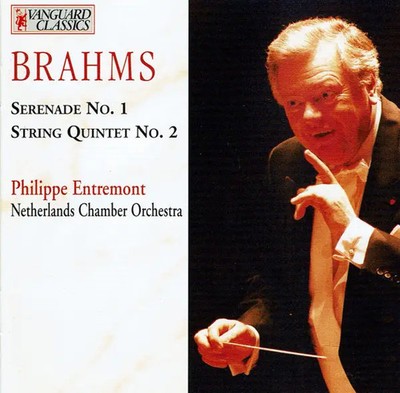 CD Brahms Serenade No.1 / String Quintet No.2 Vanguard