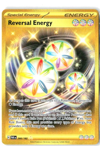 Reversal Energy 266/182 Hyper Rare Paradox Rift Pokemon Holo Near Mint