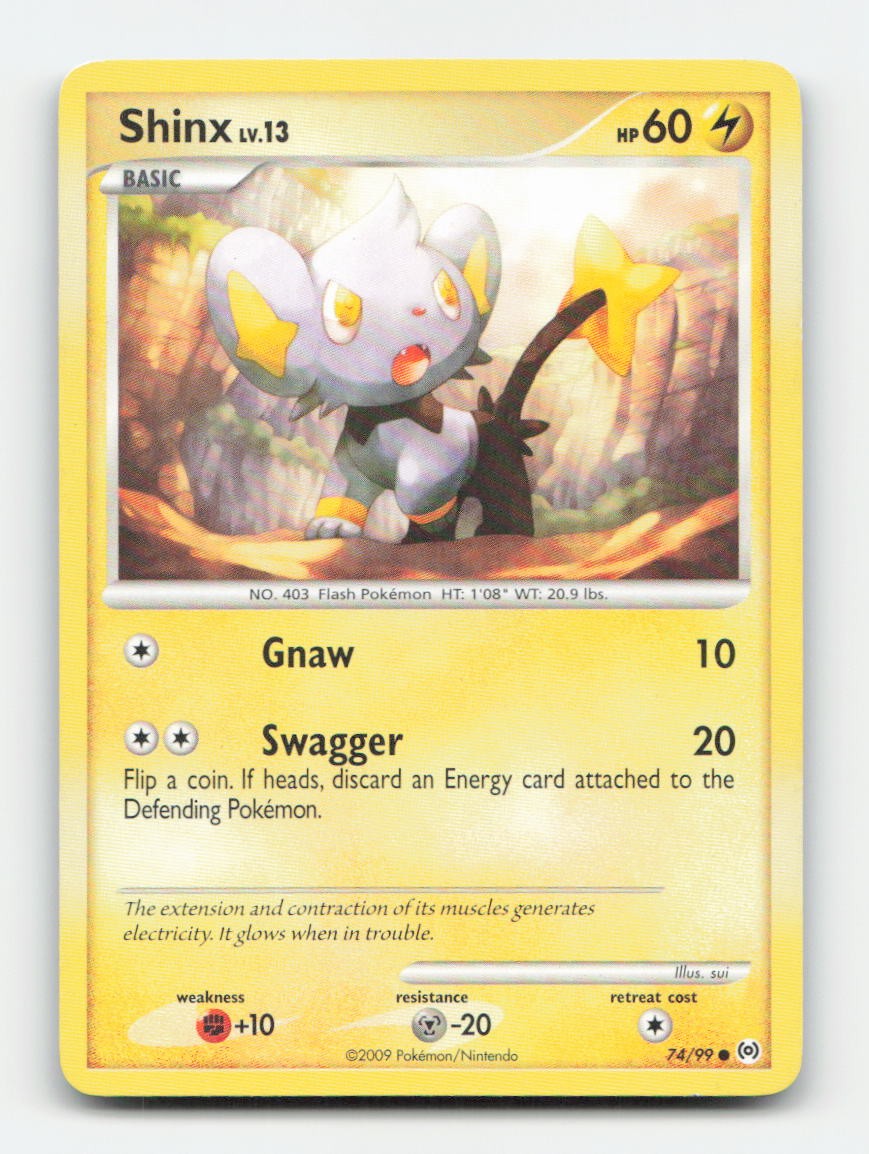 Shinx 74/99 - C Arceus Pokemon LP