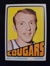1972 Topps Billy Cunningham #215 - Carolina Cougars - VG/EX