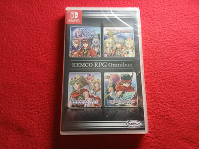 Kemco RPG Omnibus - Nintendo Switch NSW - 4 Spiele auf Modul - Neu Sealed