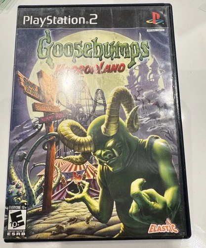 GOOSEBUMPS HORRORLAND (2008) PS2 PLAYSTATION 2, PRE-OWNED, TESTED & WORKING