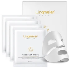 Bio-Collagen Real Deep Hydrogel Mask, Collagen Face Mask Overnight Mask... 