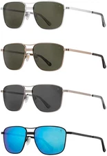 American Optical Airman Men's Square Aviator - Made In USA