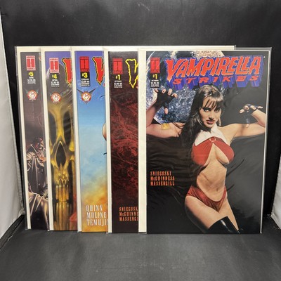 1995 Vampirella Strikes # 1 1 D 3 4 & 5 - American Entertainment Ed. (H23)(44)