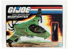 GI Joe 1989 Mudfighter W Dogfight SEALED MISB AFA 85