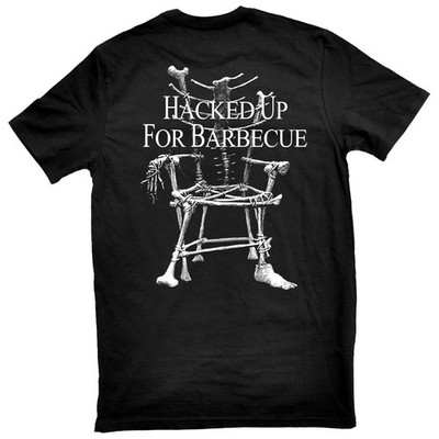Mortician Hacked Up for Barbecue schwarzes T-Shirt US-Import NEU OFFIZIELL