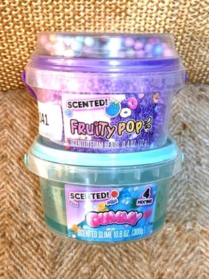 Craze Sensations Mix 'N Match Scented Slime & Foam Beads Set (2 Mini Buckets)  