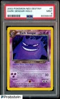 2002 Pokemon Neo Destiny #6 Dark Gengar Holo PSA 9 MINT