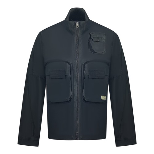 G-Star Bound Pocket Track Black Bomber Jacket - 第 1/2 張圖片