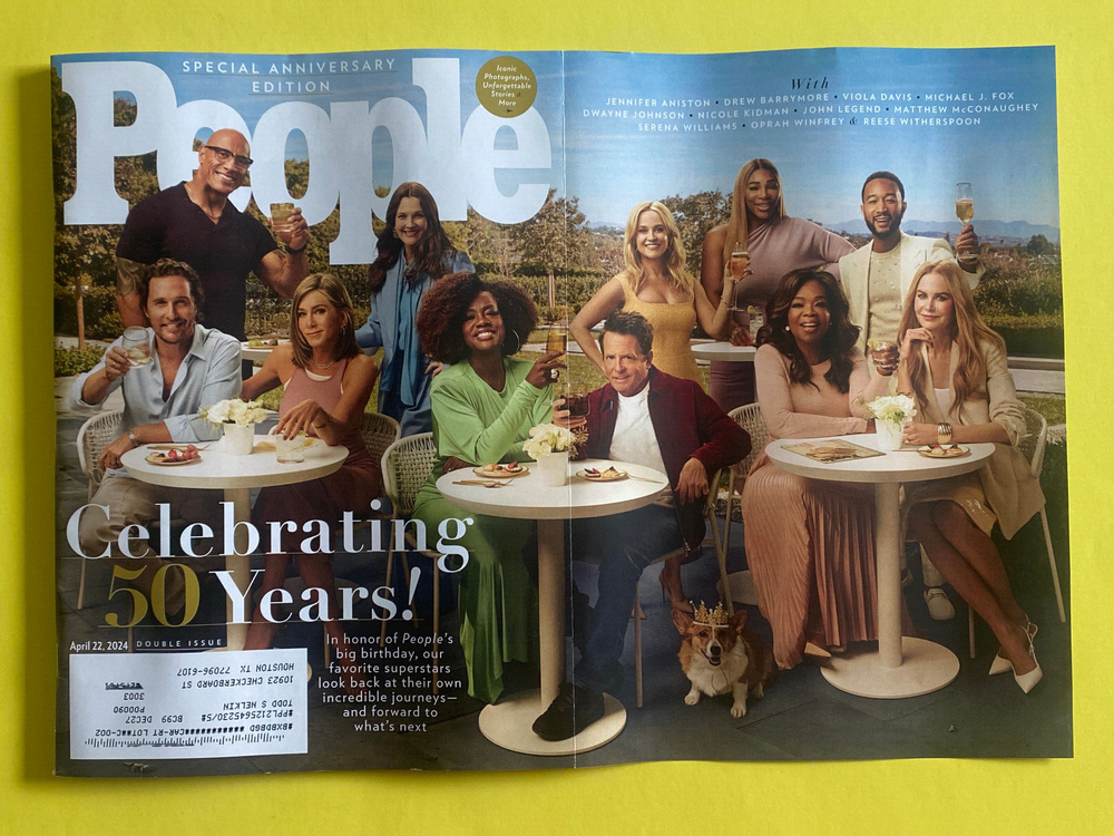 PEOPLE MAGAZINE April 22, 2024 CELEBRATING 50 YEARS! Special Anniversary Edition