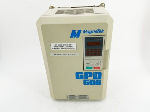 Magnetek GPD506V-B027 AC Drive 20HP 460V 50/60Hz 3 Phase 27A - Picture 3 of 5