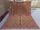 Hand knotted Afghan Turkoman Saryk Tribal Rug | 6x8 Living Room Nomadic Rug
