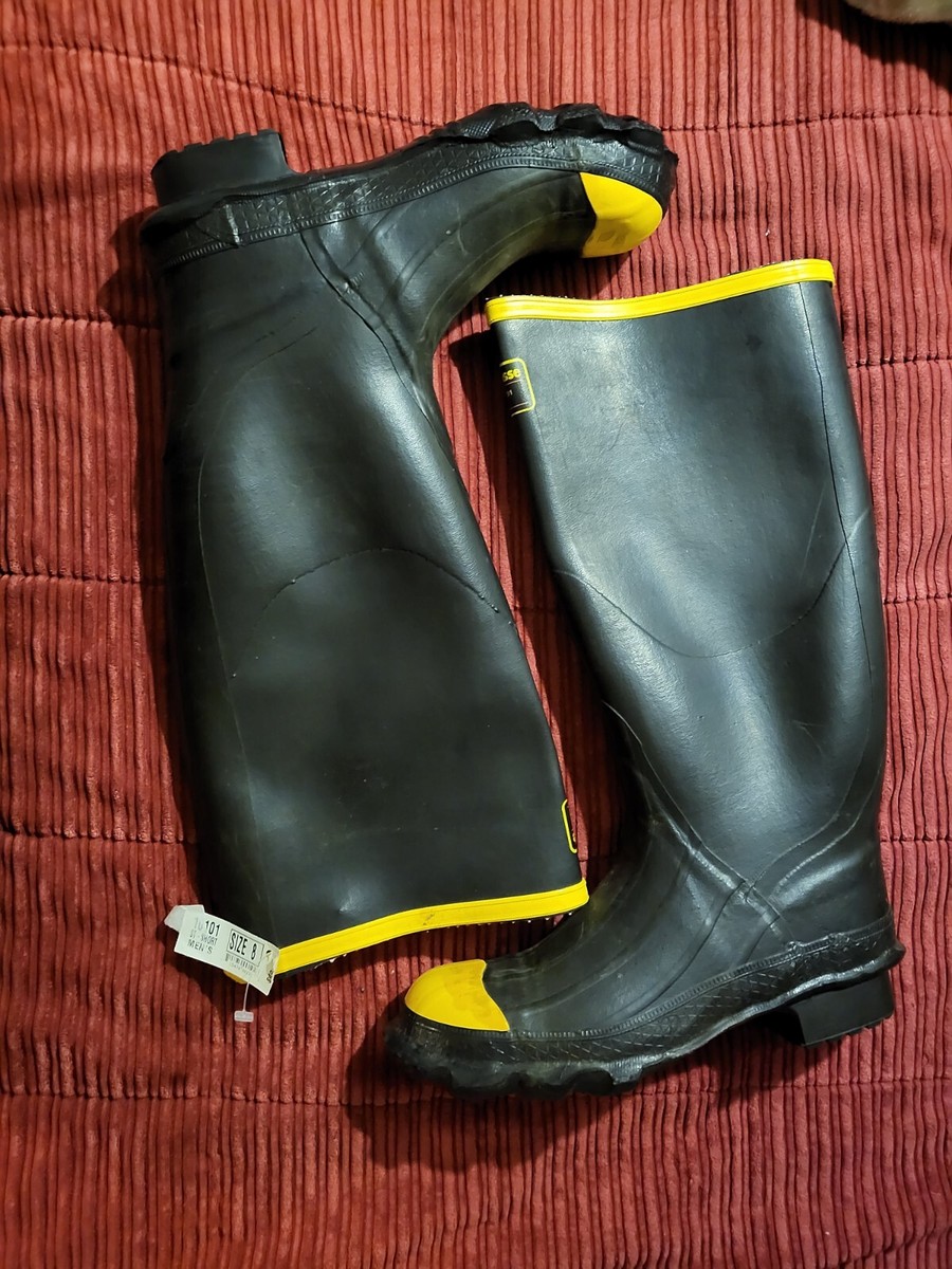 LaCrosse Safety Toe Rubber Boots 8US/7UK | eBay
