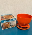 Balance soehnle vintage orange 70s Space age