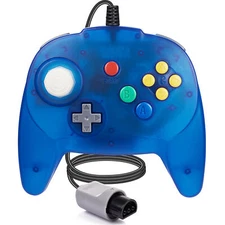For Ultra 64 Game Console Wired N64 Controller Classic Retro Bit Gamepad