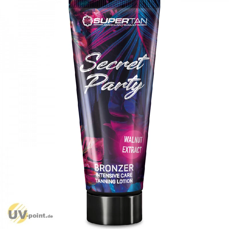 SuperTan USA Secret Party BRONZER 200 ml solarium cosmetico lozione abbronzante