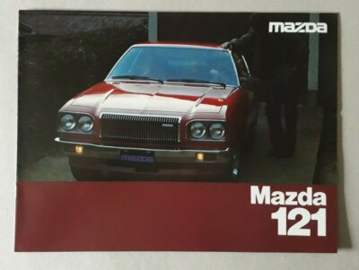 Mazda 121 Sport Coupe Brochure c.1976