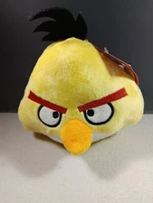 Angry Birds Yellow Chuck 6" Plush Stuffed Animal Toy Video Game Doll Rovio